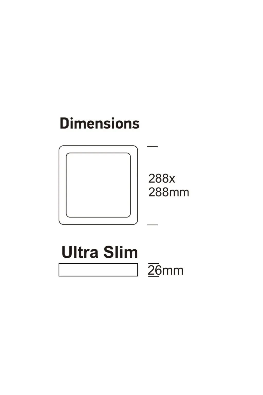 Buy Square LED ceilings 30W UGR19 GXTRONIC | 4CCT | Ultra slim