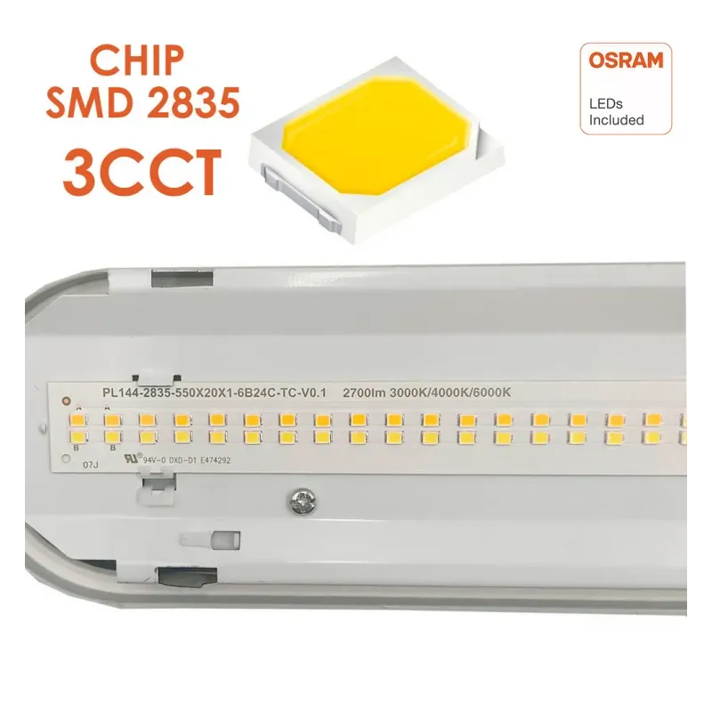 60W GXtronic Waterproof LED Screen 150CM | SMD2835 OSRAM CHIP 3CCT | IP66