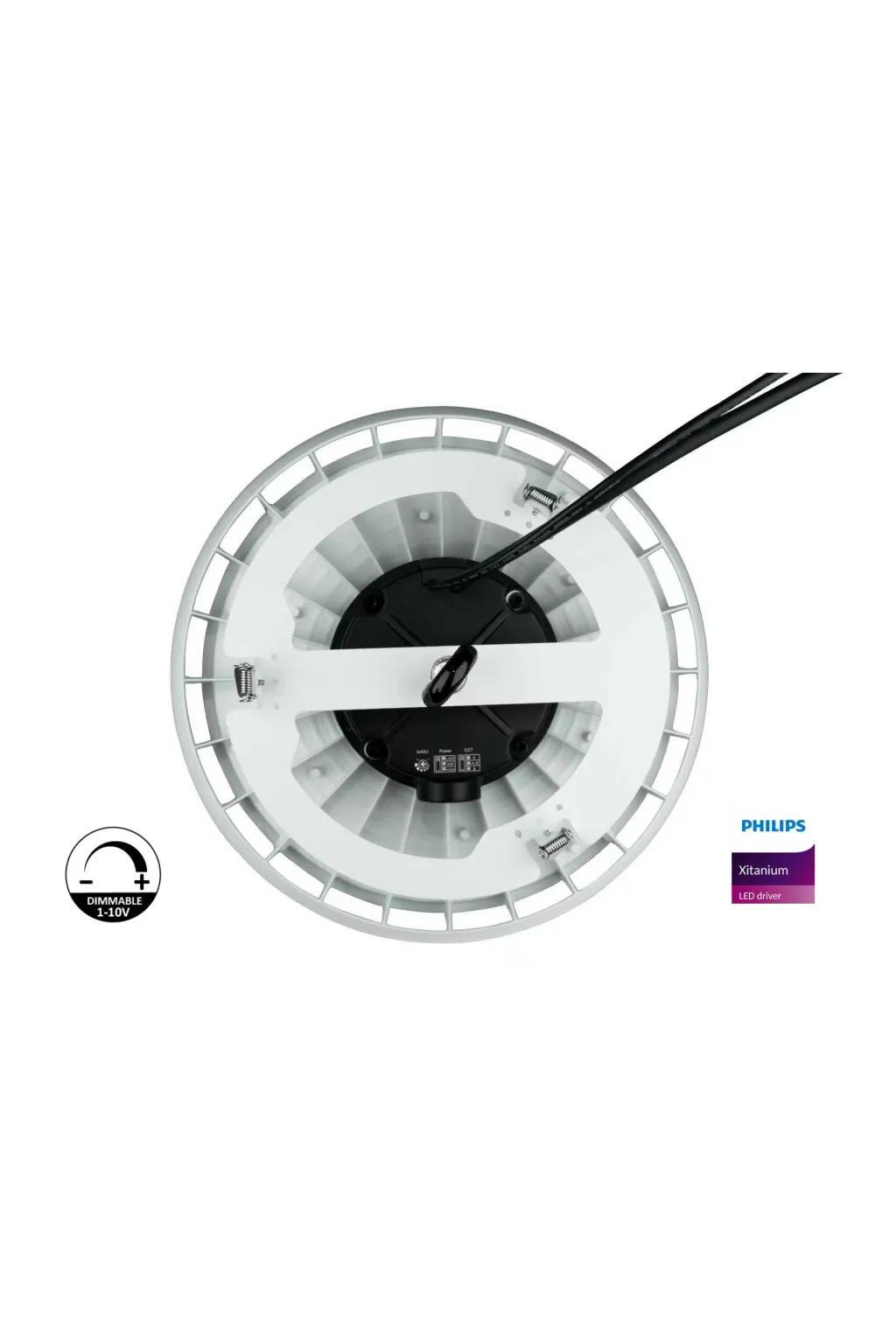 RESERVA MOONLIGHT LED 200W-160W-120W | UFO CAMPANULA LED EMPOTRABLE | 3CCT | Driver Philips Xitanium | Regulável 1-10V