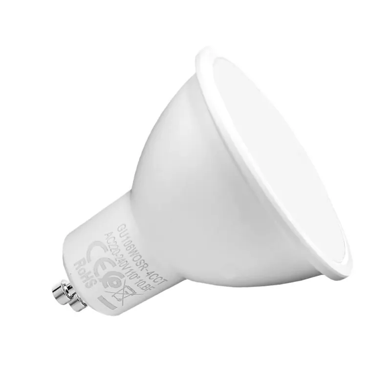 Dicroica LED 6W GU10 110° - 4CCT - OSRAM CHIP DURIS E 2835