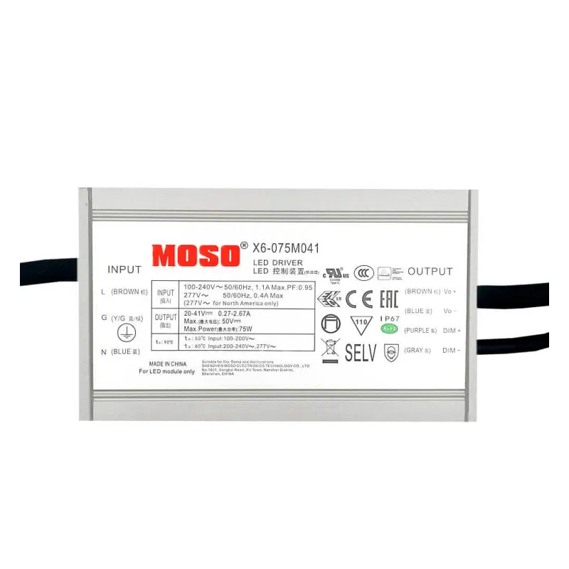 Farola LED 60W New Conic 180Lm/W | Driver Moso Regulable 1-10V y Programable