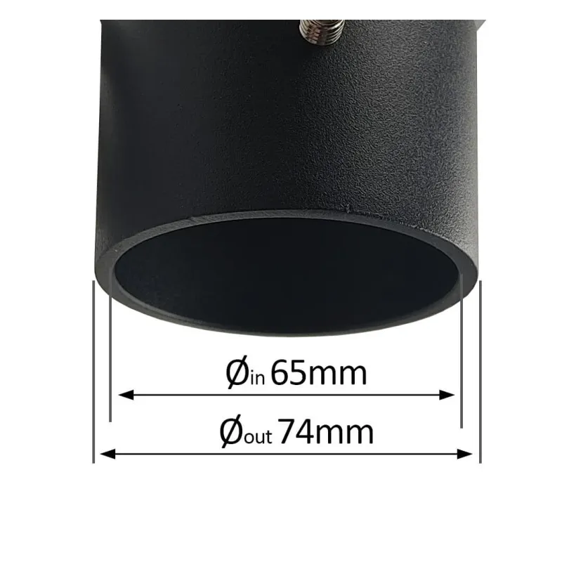 Farola LED 60W New Conic 180Lm/W | Driver Moso Regulable 1-10V y Programable
