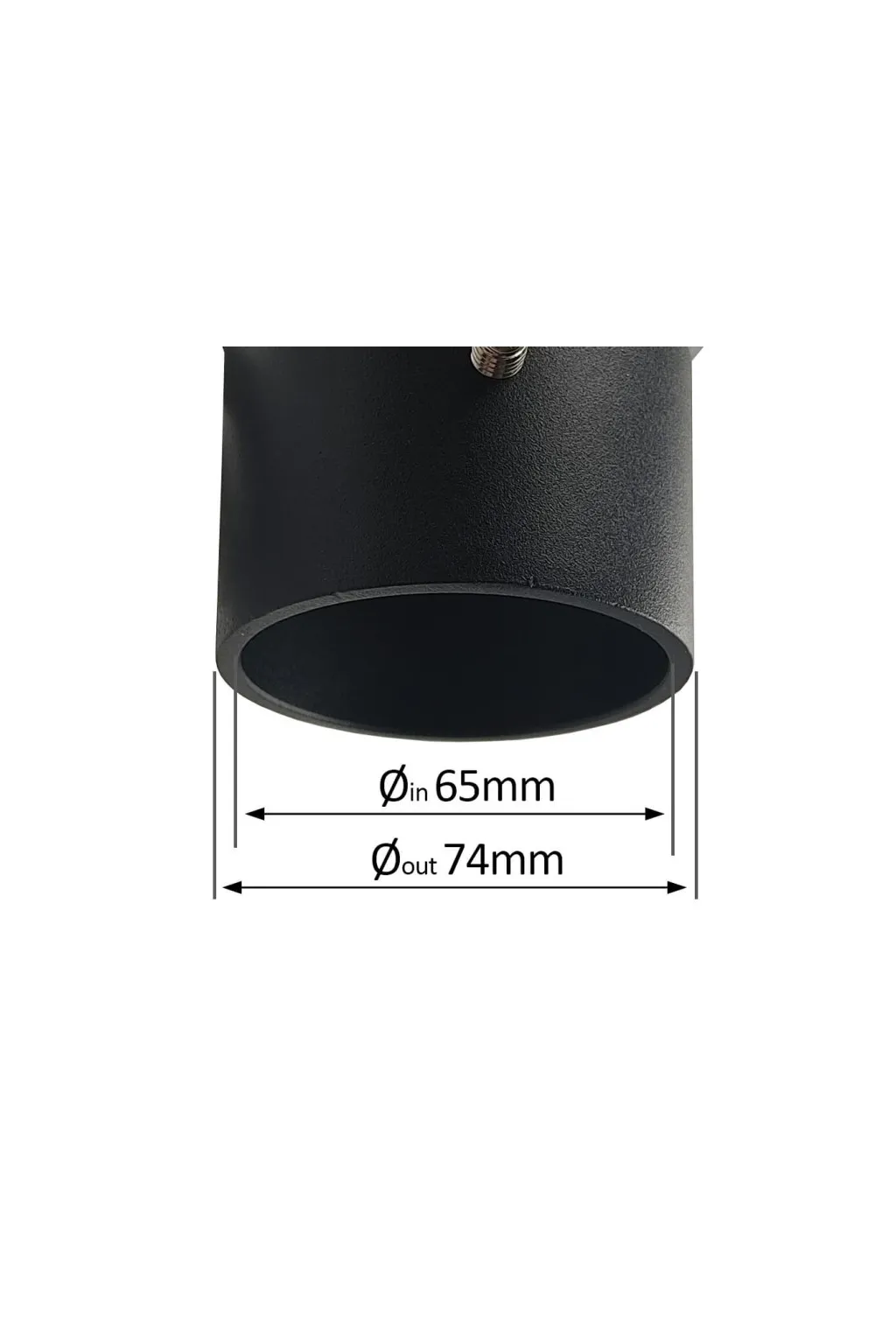 Farola LED 60W New Conic 180Lm/W | Driver Moso Regulable 1-10V y Programable