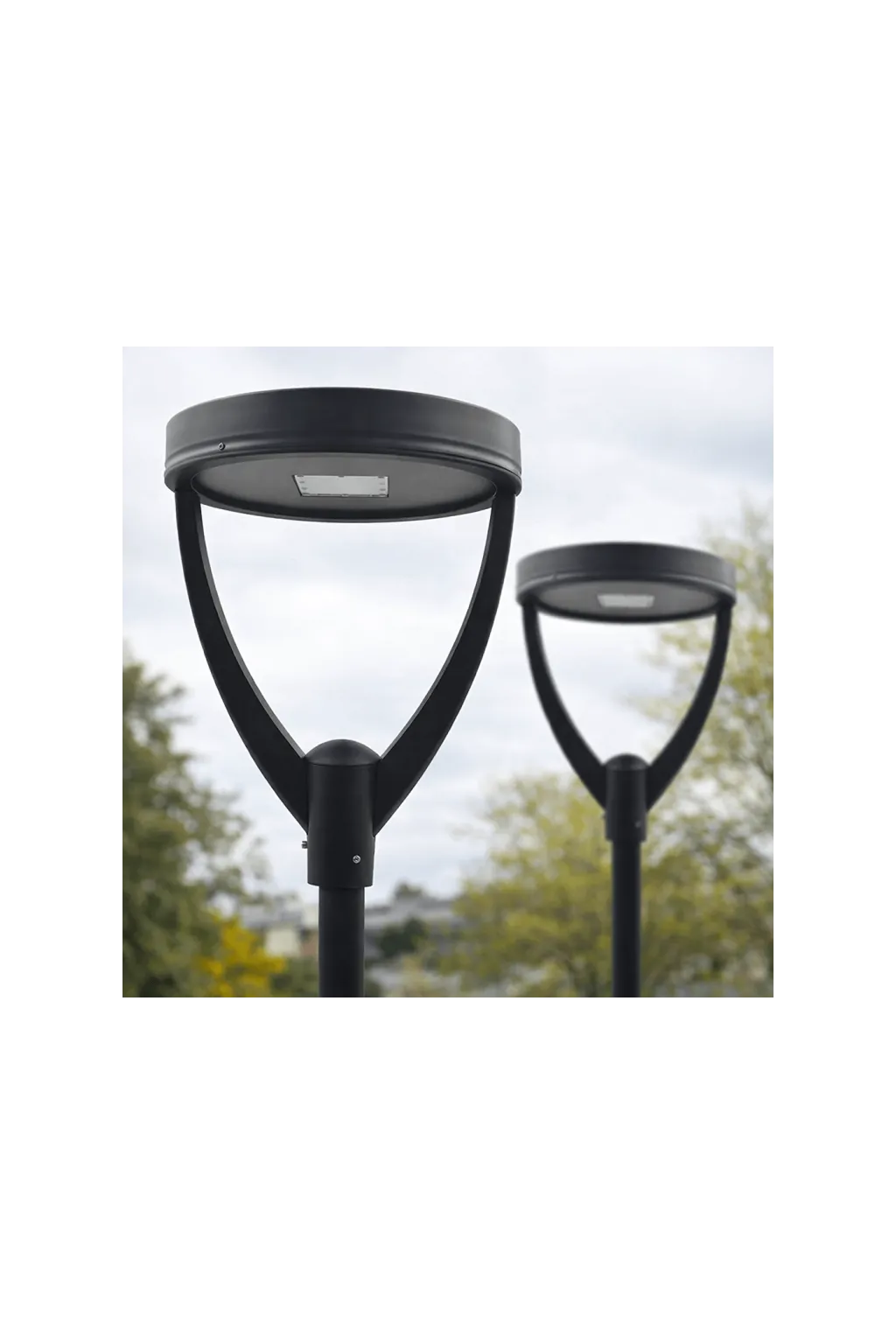 Farola LED 60W New Conic 180Lm/W | Driver Moso Regulable 1-10V y Programable