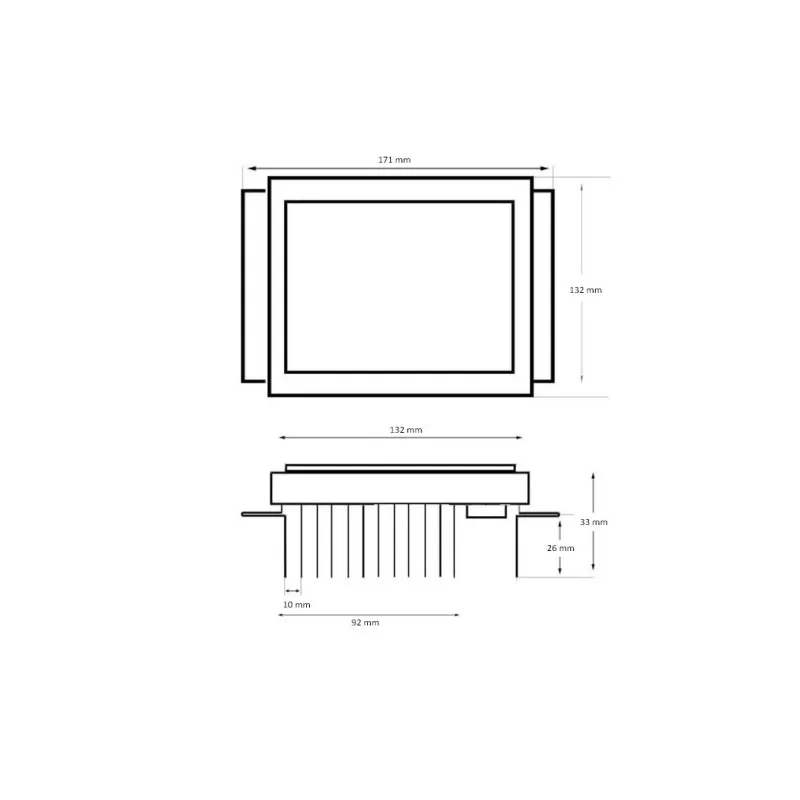Farola LED 60W New Conic 180Lm/W | Driver Moso Regulable 1-10V y Programable