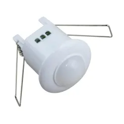 Detector Movimiento Infrarrojo Empotrable 360° 6m | Ibérica