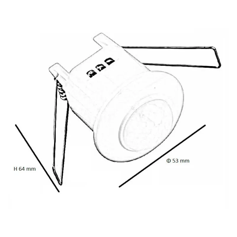 ACHETER Détecteur de mouvement IP20 AC220-240V