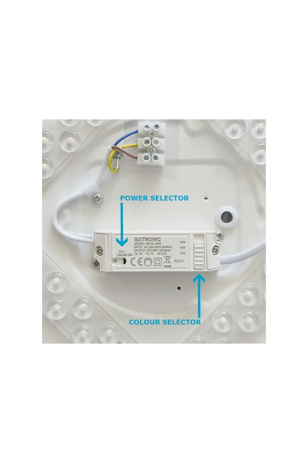 LED ceiling lamp 24W - 20W - 16W - OSRAM CHIP - CCT