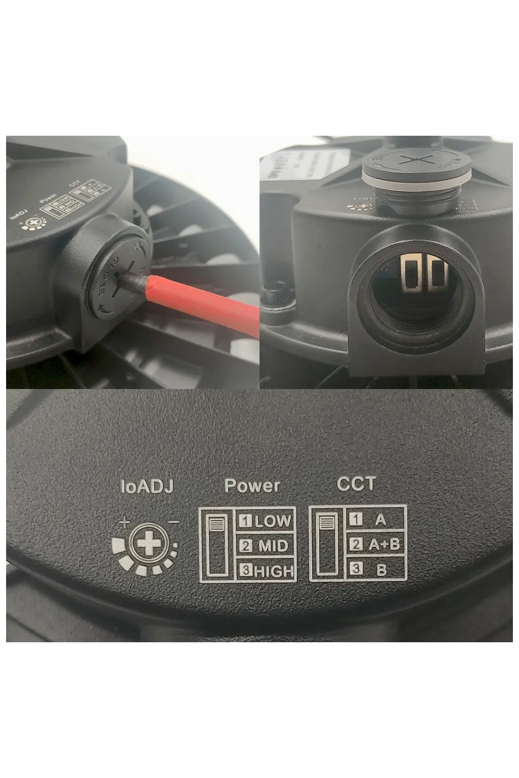 RESERVA MOONLIGHT LED 200W-160W-120W | UFO CAMPANULA LED EMPOTRABLE | 3CCT | Driver Philips Xitanium | Regulável 1-10V