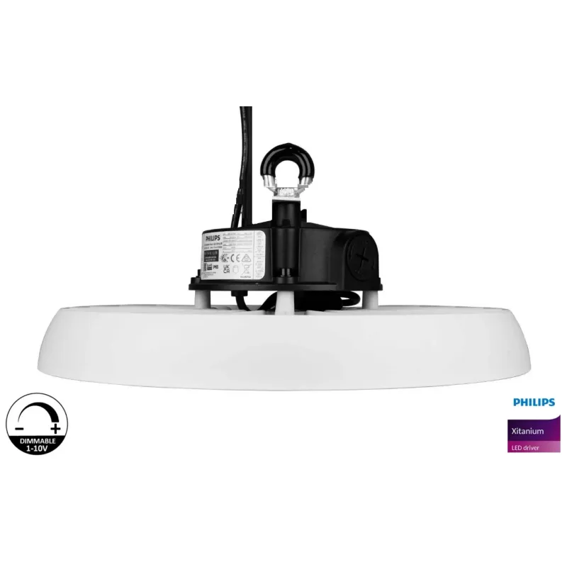 RISERVA MOONLIGHT LED 200W-160W-120W | UFO CAMPANA LED DA INCASSO | 3CCT | Driver Philips Xitanium | Dimmerabile 1-10V