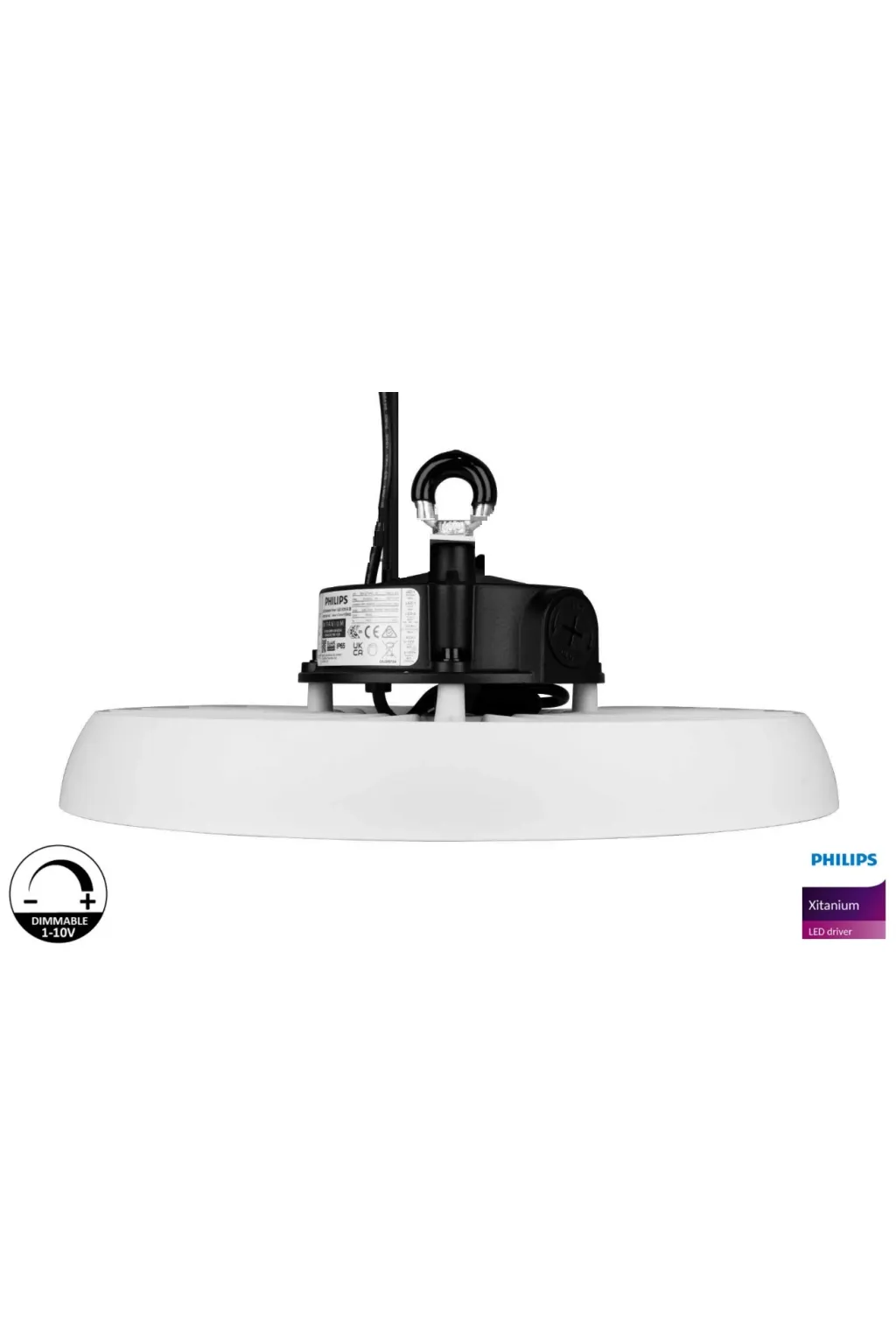 RISERVA MOONLIGHT LED 200W-160W-120W | UFO CAMPANA LED DA INCASSO | 3CCT | Driver Philips Xitanium | Dimmerabile 1-10V
