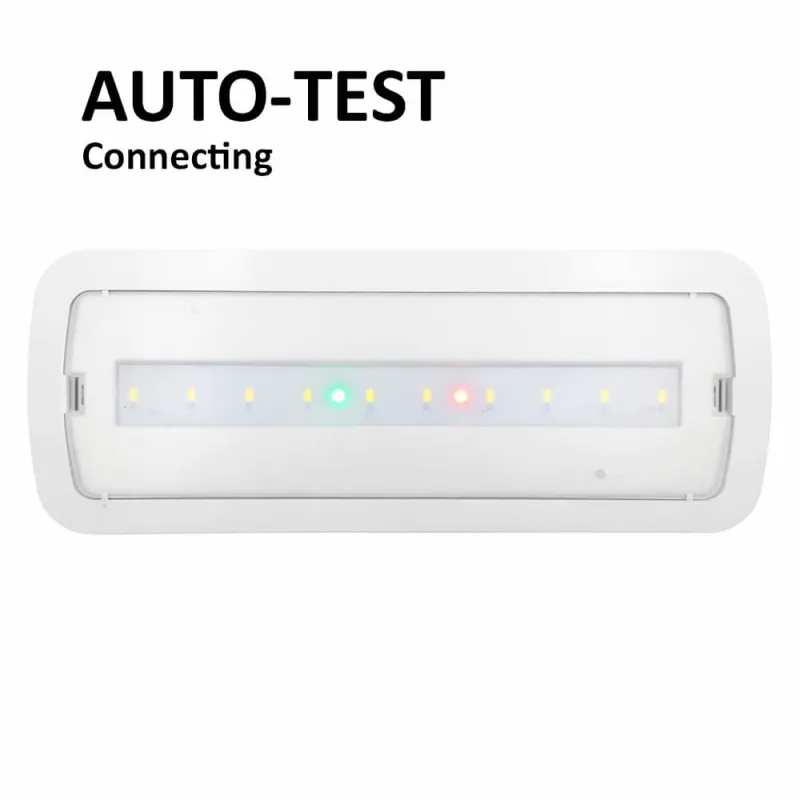 Luz Emergencia LED 4W + Kit Techo - Auto Test | IP20 | 6500K