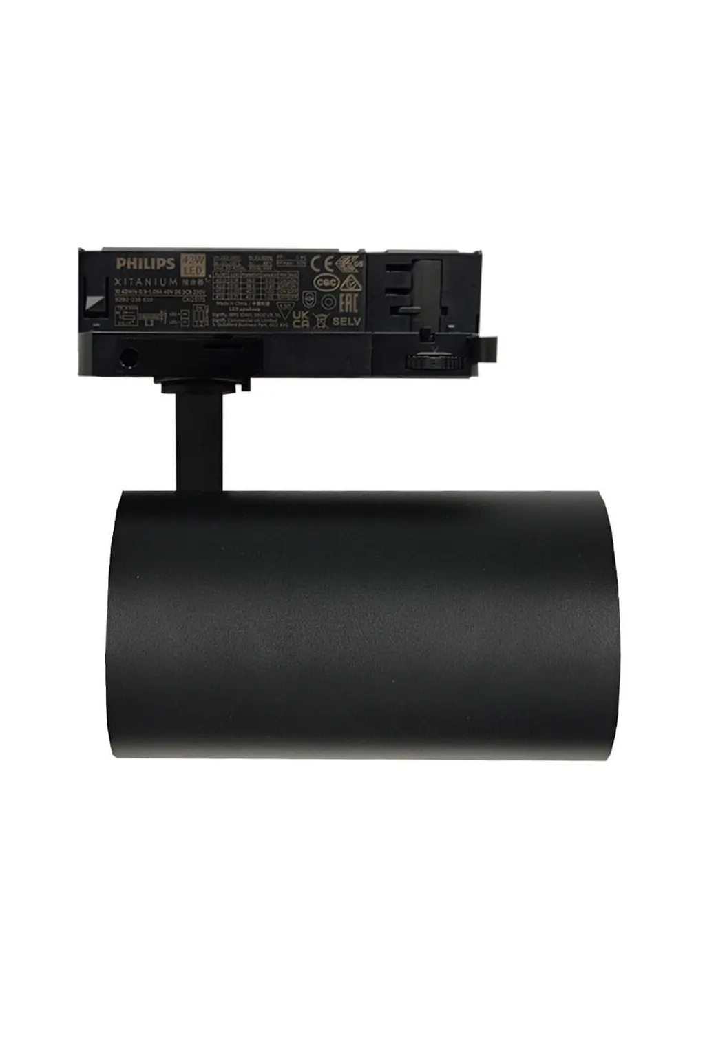 Foco LED 40W NEW MAYA 3CCT | Driver Philips Xitanium | Carril Trifásico | UGR13 | 24º - 60º | Negro