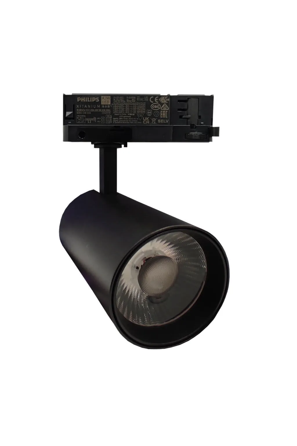 Foco LED 40W NEW MAYA 3CCT | Driver Philips Xitanium | Carril Trifásico | UGR13 | 24º - 60º | Negro
