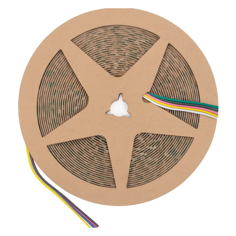 Tira LED 24V RGB+CCT | 216xLED/m | 10m | SMD3535+2835 | 20W/M | IP20