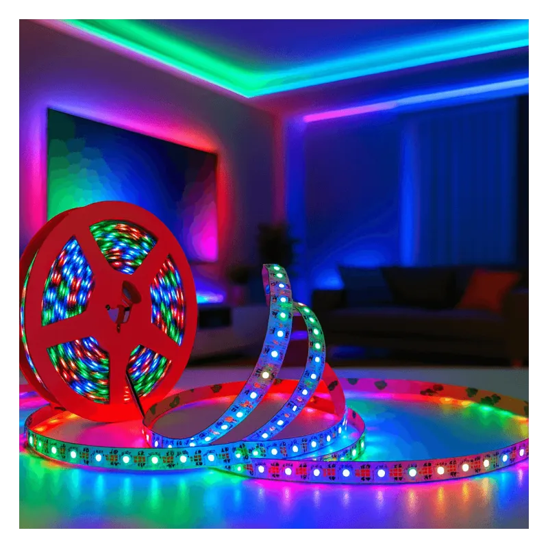 Tira LED 24V RGB+CCT | 216xLED/m | 10m | SMD3535+2835 | 20W/M | IP20