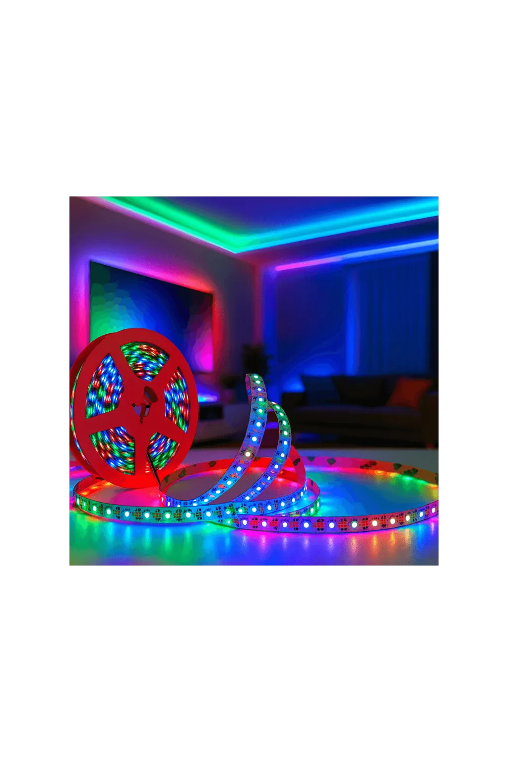 Tira LED 24V RGB+CCT | 216xLED/m | 10m | SMD3535+2835 | 20W/M | IP20