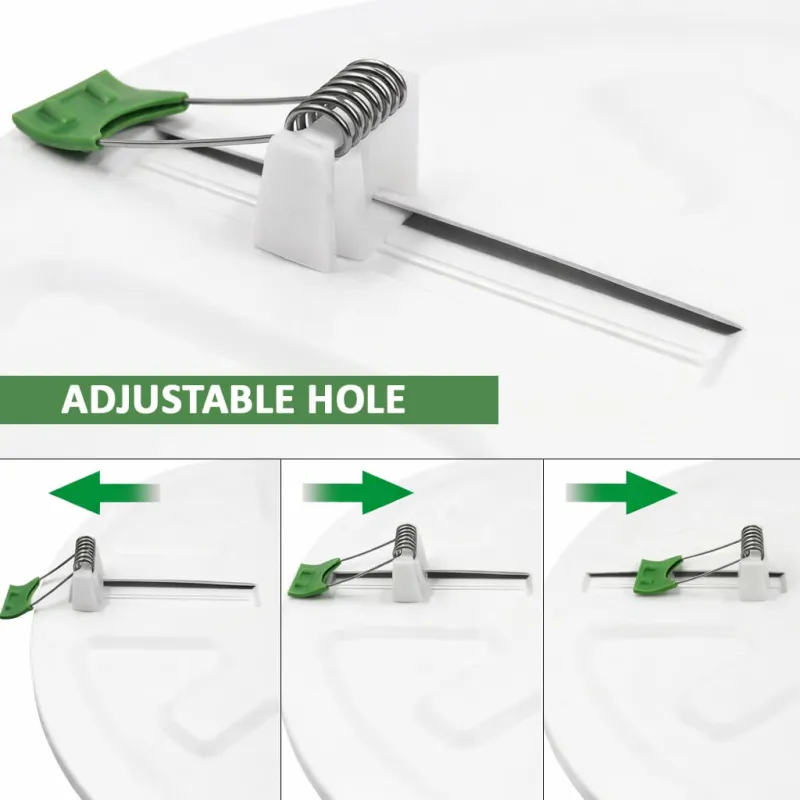 Downlight LED Circular 16W 20W 24W Frameless 4CCT | Ajustable 80-190mm | Blanco | CRI92