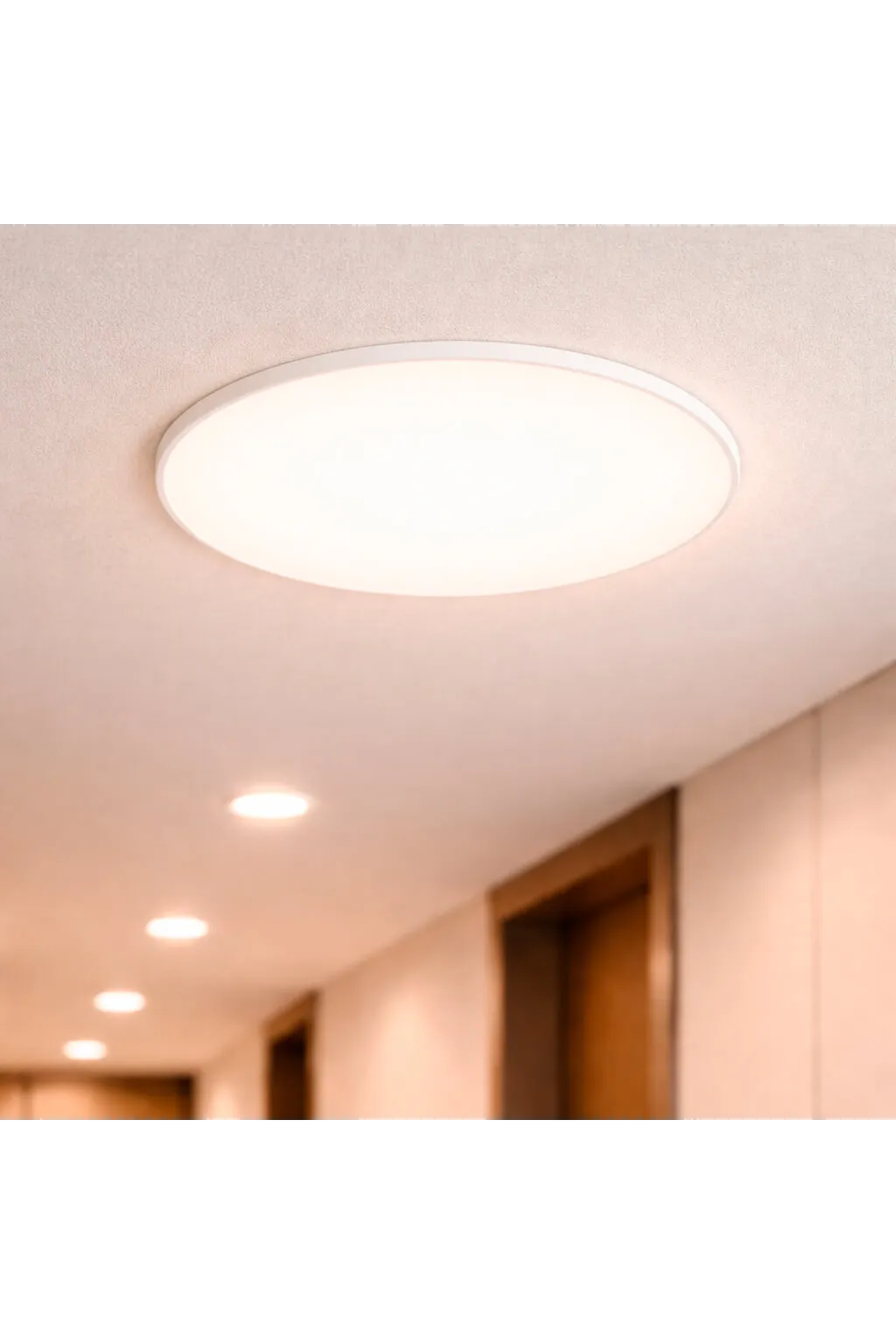 Downlight LED Circular 16W 20W 24W Frameless 4CCT | Ajustable 80-190mm | Blanco | CRI92