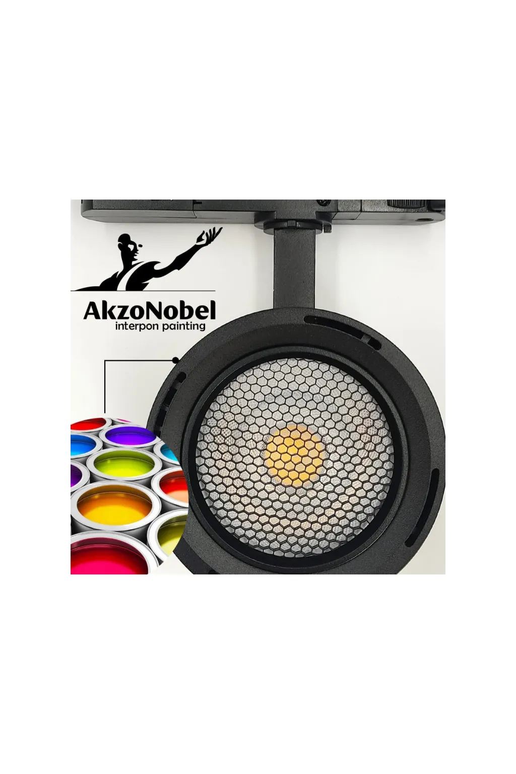 Foco LED 40W-28W Monofásico - ROMA Negro - Driver GxTronic - Óptica Regulable 24º-60º - UGR13 - CCT