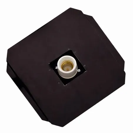 E27 metal reflector black industrial shade for LED bulb standard socket