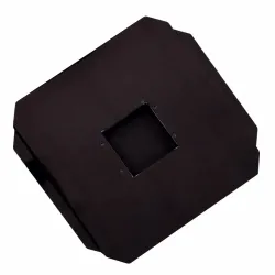 Réflecteur noir accessoire pour module optique LED luminaires professionnels