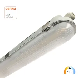 Plafoniera stagna LED 40W GXtronic 120cm IP66 IK10 LED OSRAM 3CCT