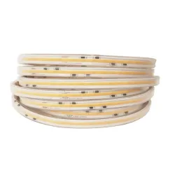 Bobina de tira LED COB 220V 10W/m de 50 metros con 240 LED/m IP65