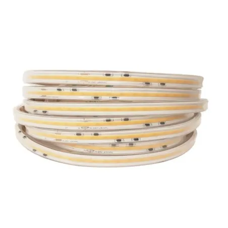 Bobina de fita LED COB 220V 10W/m de 50 metros com 240 LED/m IP65