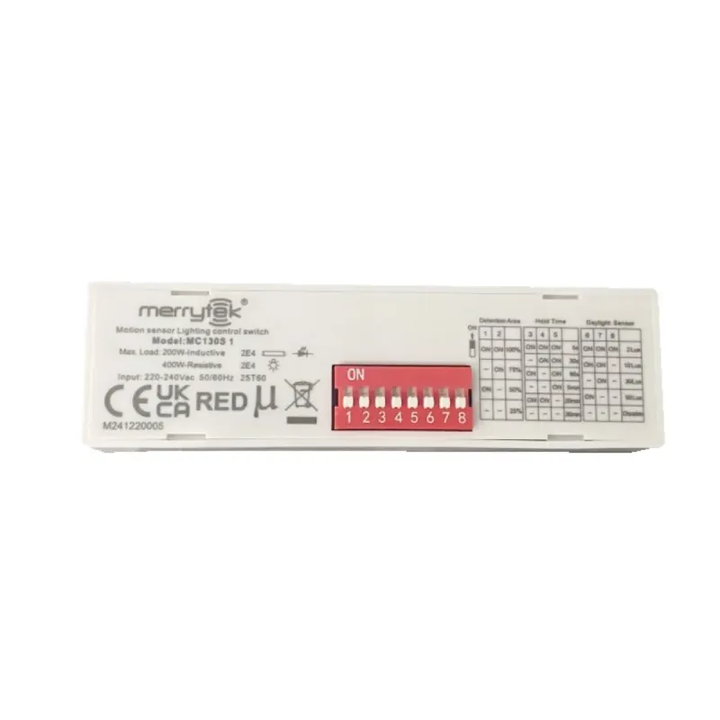Power and CCT selection DIP switches COREPLUS EVO waterproof batten