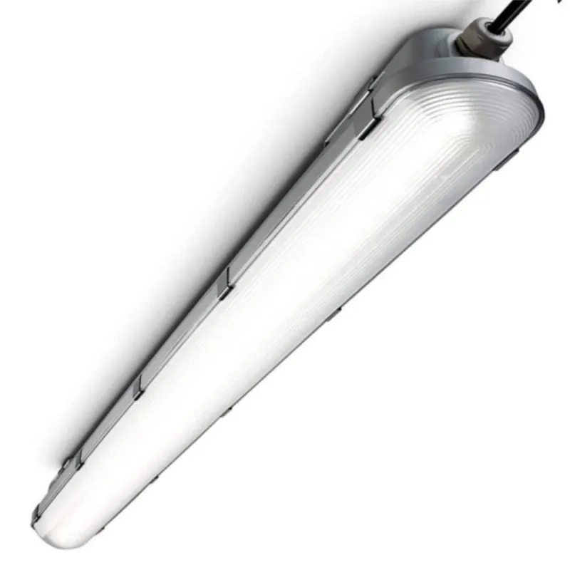 Pantalla LED estanca 60cm COREPLUS EVO vista en perspectiva difusor opal