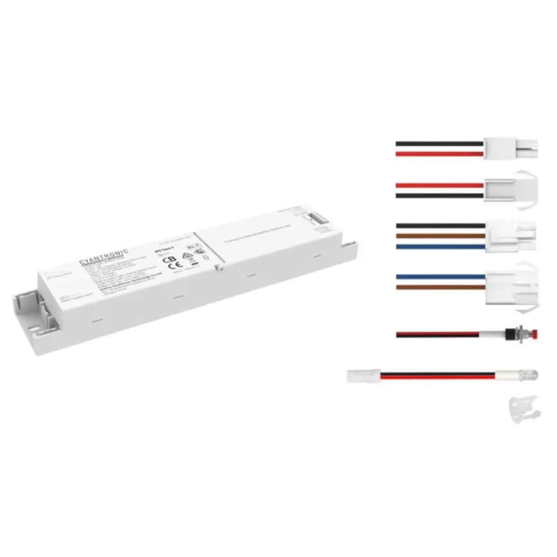 Emergency kit and Plug and Play radar sensor COREPLUS EVO 60cm LED batten