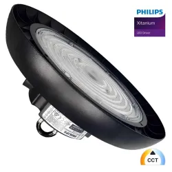 Campana industrial LED UFO GERMANY 80-120W 3CCT con driver Philips Xitanium regulable