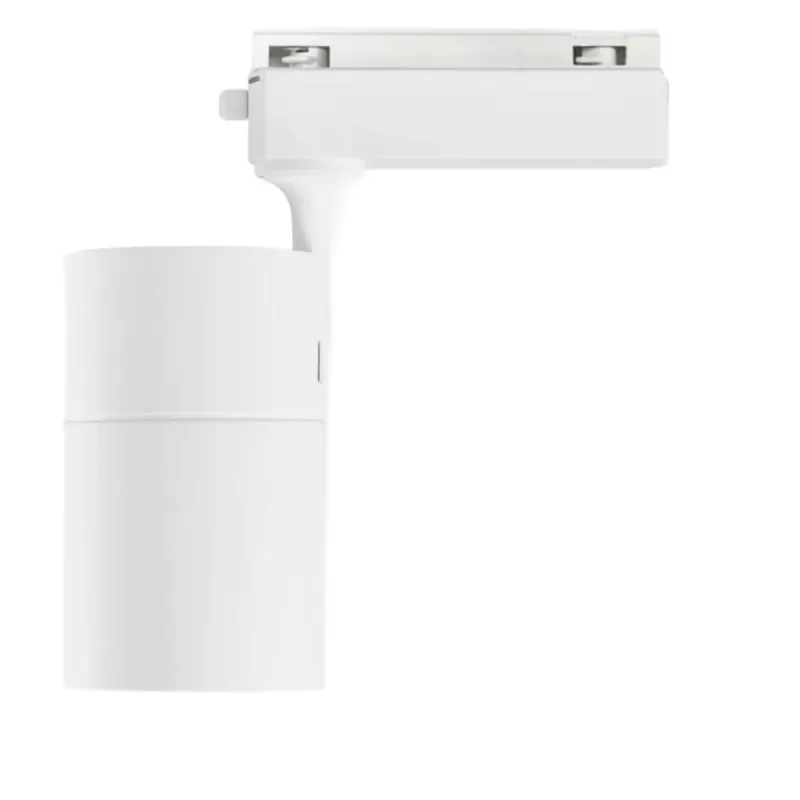 Faretto binario LED PARIS 30W COB Bridgelux 3300lm finitura bianca commerciale