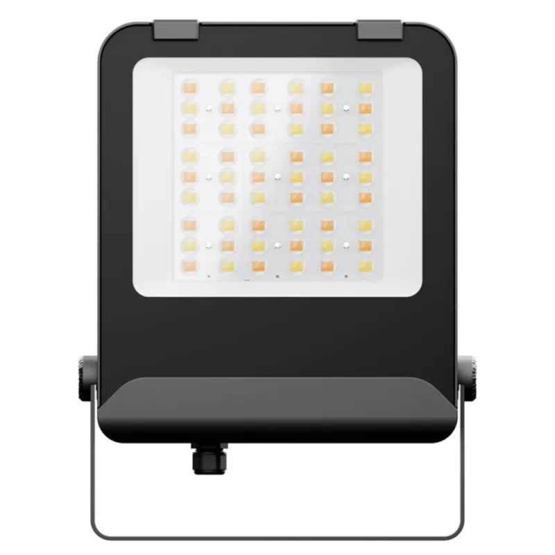 Projecteur LED MAXLITE 100W vue frontale puces haute efficacité 16000 lumens