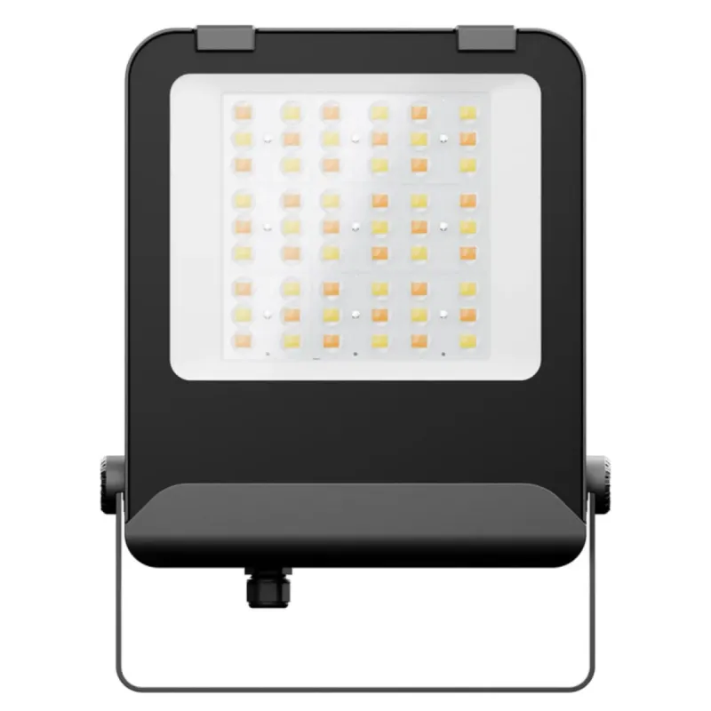 Projecteur LED MAXLITE 100W vue frontale puces haute efficacité 16000 lumens