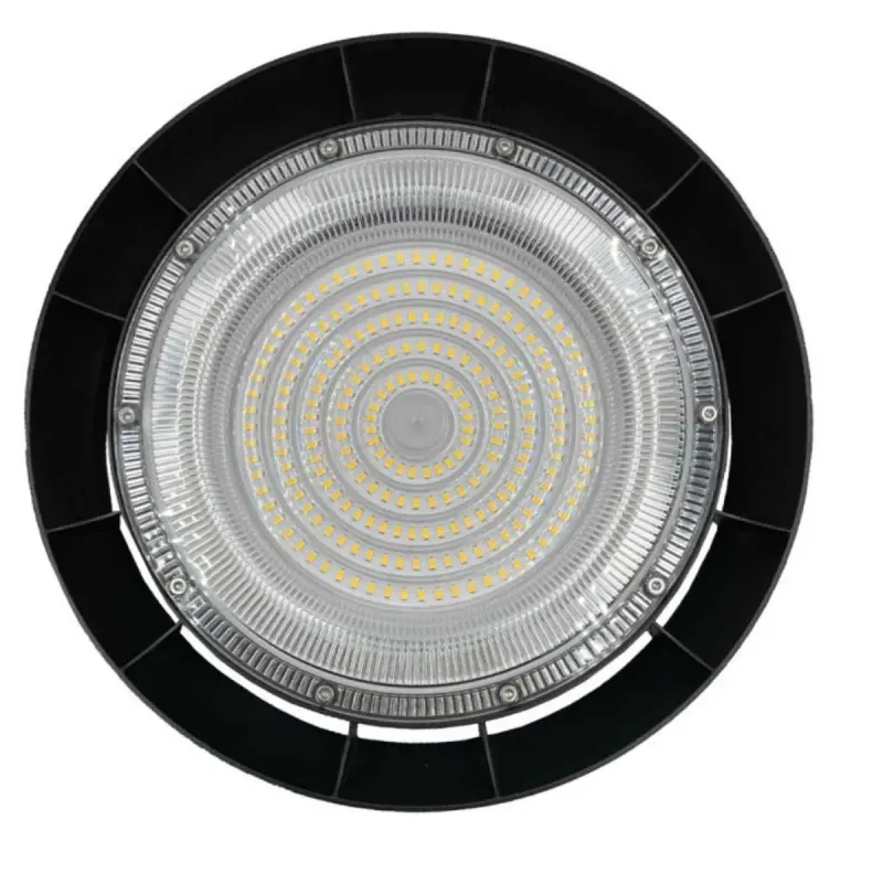 Vista frontale LED SMD2835 campana UFO 200W disposizione circolare