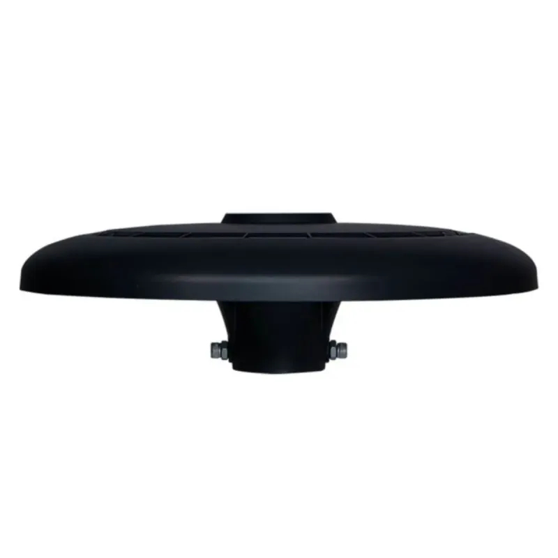 Side profile PARK CITY LED street light pole adapter mounting bolts