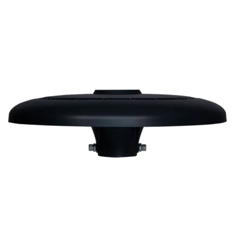 Side profile PARK CITY LED street light pole adapter mounting bolts
