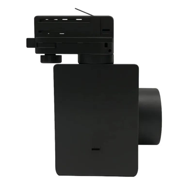 GRAZ 40W rear view integrated driver housing and 3-phase track adapter