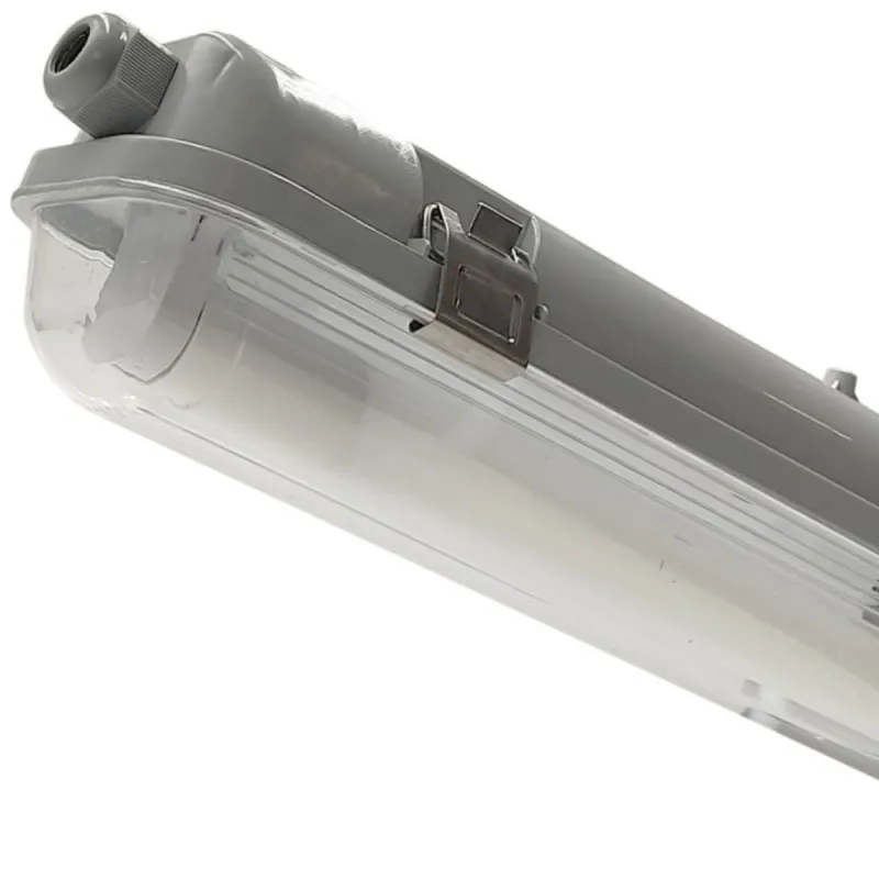 Plafoniera stagna esterno ABS policarbonato 150 cm per 1 tubo LED IP65
