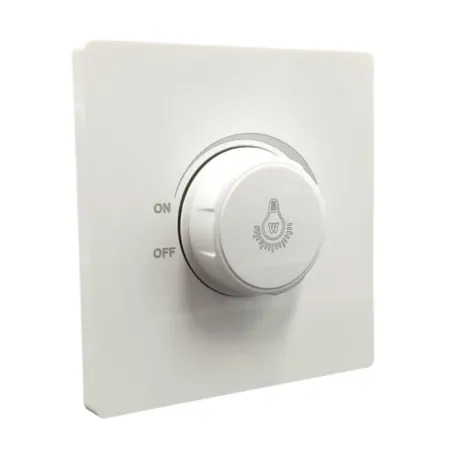 Regulador LED Triac 15-1000W dimmer encastrar AC 220V com botão rotativo