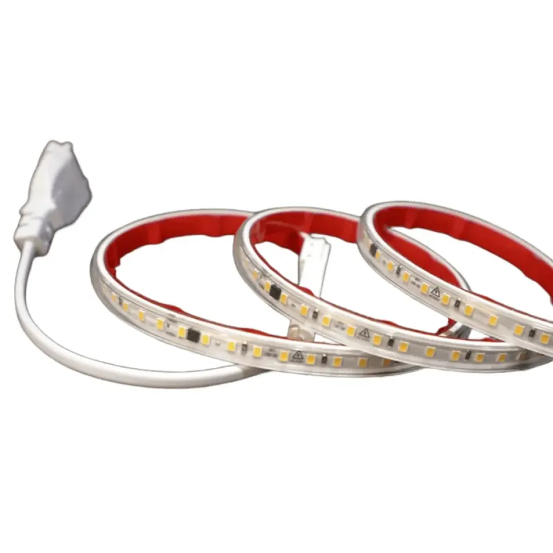 Rollo tira LED 220V con conector schuko enchufable directo a red eléctrica