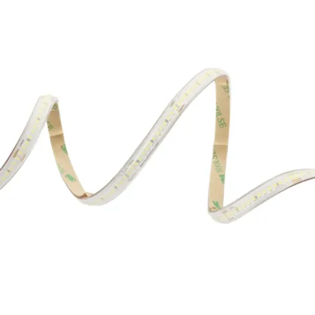 Striscia LED 220V doppia fila SMD2025 IP67 adesivo 3M alta densità 280 LED/m