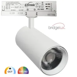 Faretto binario LED NEW MAYA 30-40W CCT CRI92 chip Bridgelux trifase