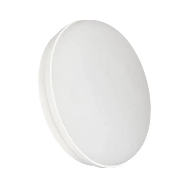 Plafoniera circolare LED PURELIGHT 12W diffusore bianco cucine bagni