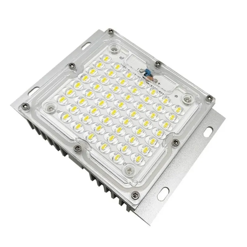 Módulo LED Bridgelux 54 díodos SMD 3030 vista frontal alta eficiência
