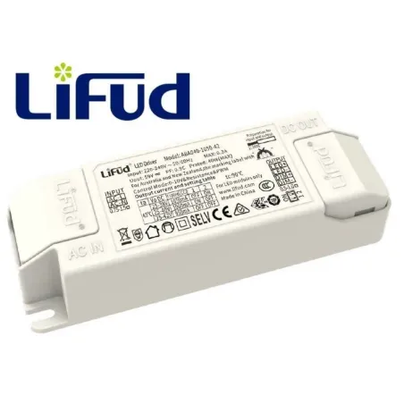 Lifud dimmable 0-10V driver 40W output 25-42V current 800-1050mA LED panel luminaire power supply