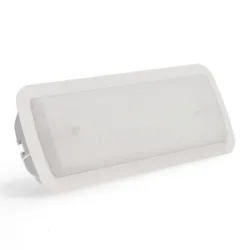 Bloc autonome éclairage sécurité LED 400Lm Auto Test kit plafond IP20 6500K maison bureau commerce
