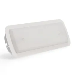 Luz de emergencia LED 400Lm Auto Test kit techo IP20 6500K hogares oficinas comercios señalización